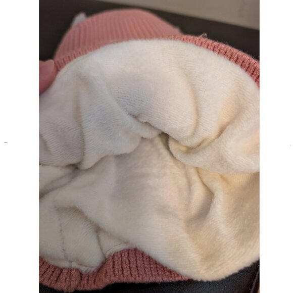 Cat Ear Toddler Knitted Beanie with Face Cover (FREE WHEN BUNDLED!) - Picture 3 of 4